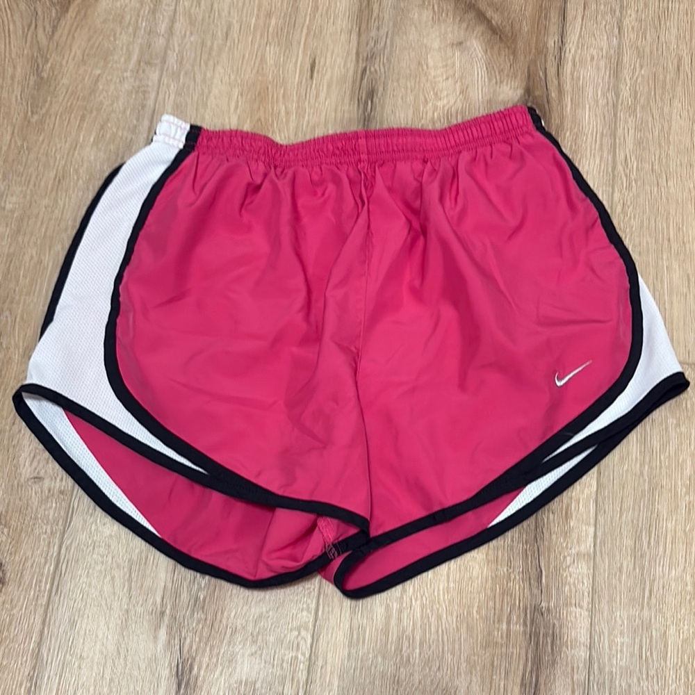 Nike Pink Athletic Shorts Lightweight Elastic Waist